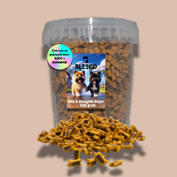 Wild & Gevogelte Botjes - 500 gram